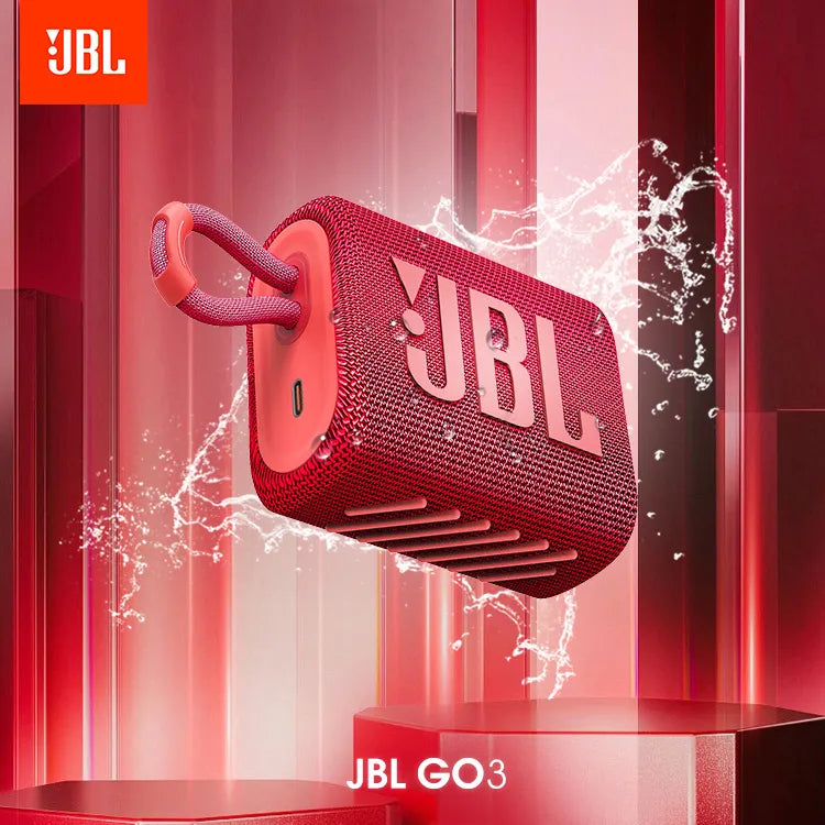 Caixa de som portátil bluetooth JBL Go 3